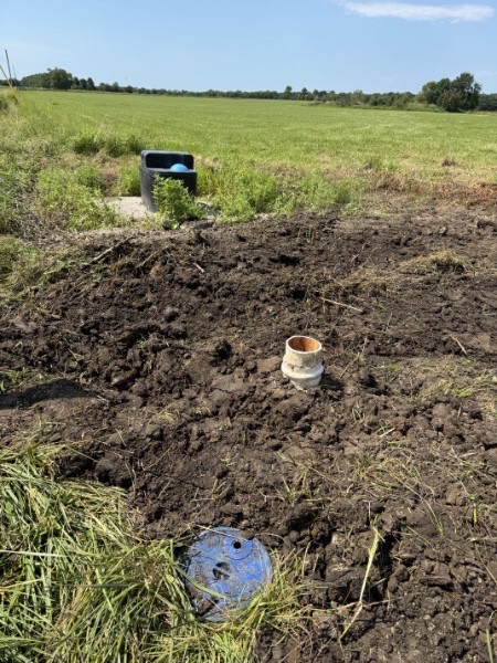 Septic system cleanout riser installed for a Vernon County, MO property Septic system cleanout riser installed for a Vernon County, MO property