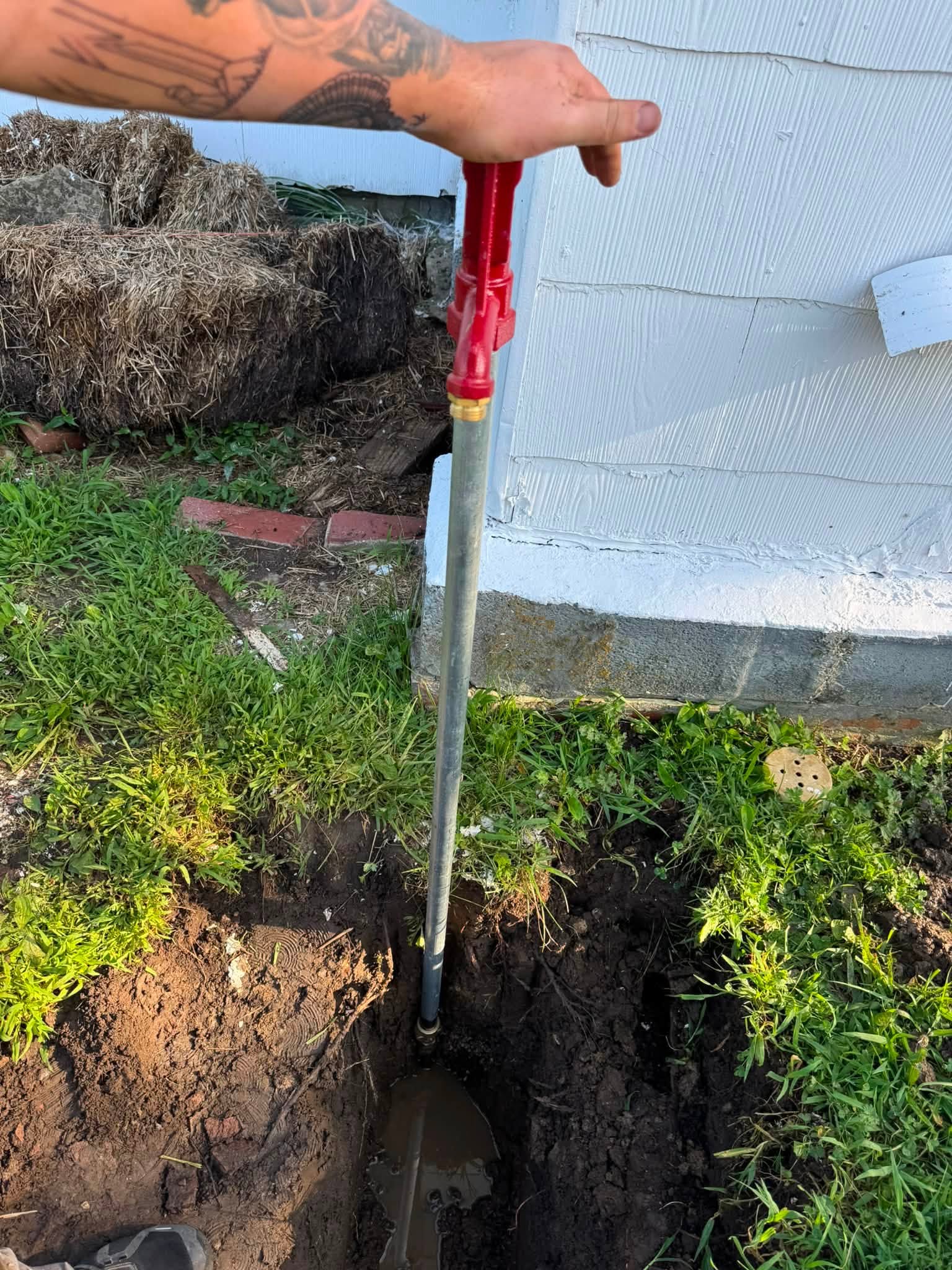 Yard hydrant and water line repair for a rural home near Richards, MO Yard hydrant and water line repair for a rural home near Richards, MO